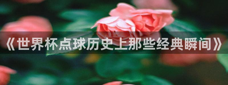 世界杯欧洲区预选赛：《世界杯点球历史上那些经典瞬间》